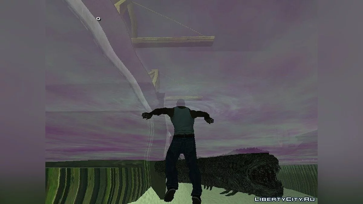 Monster from Gears of War 2 / GTA San Andreas