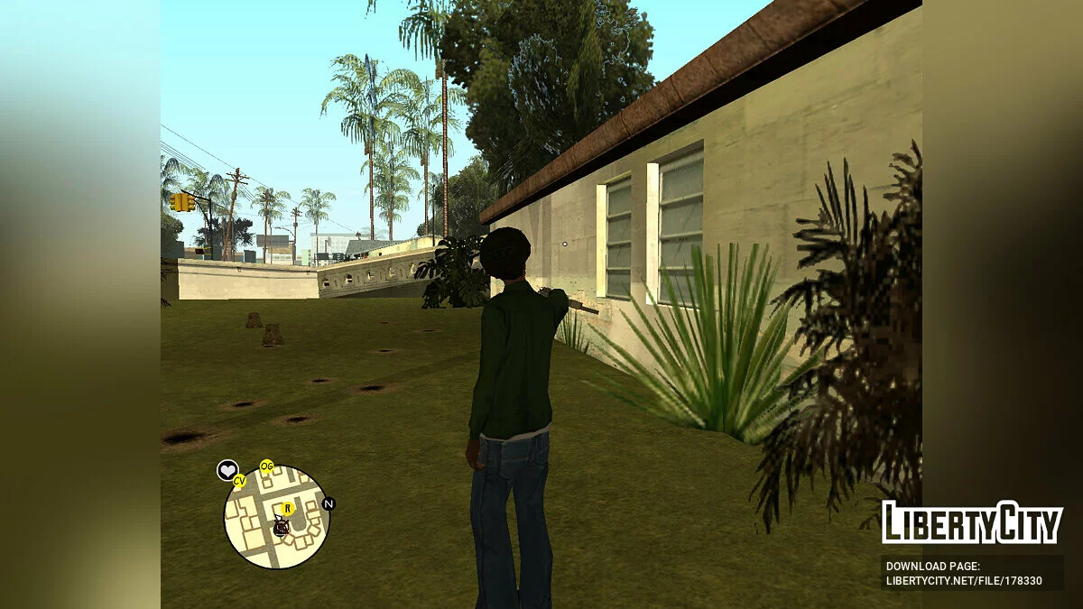 HUD de Red Dead Redemption 2 / GTA San Andreas