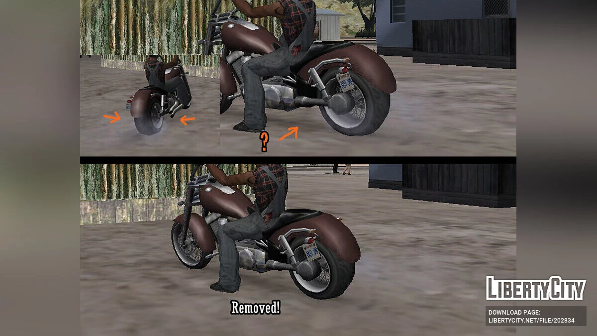 Freeway Exhaust Fix / GTA San Andreas
