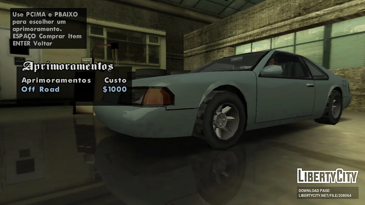 Roues tout-terrain améliorées (style SA) / GTA San Andreas