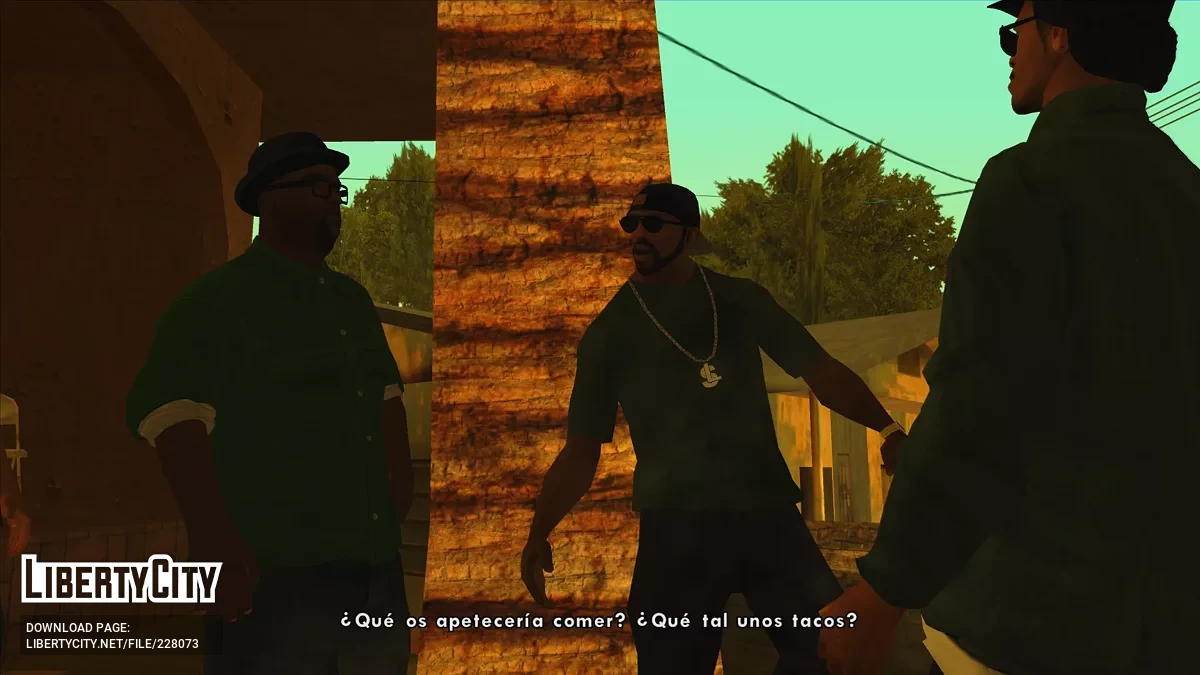 Enhanced Mobile HUD & Subtitles for PC / GTA San Andreas
