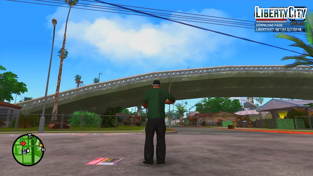 HD Fluffy Clouds / GTA San Andreas