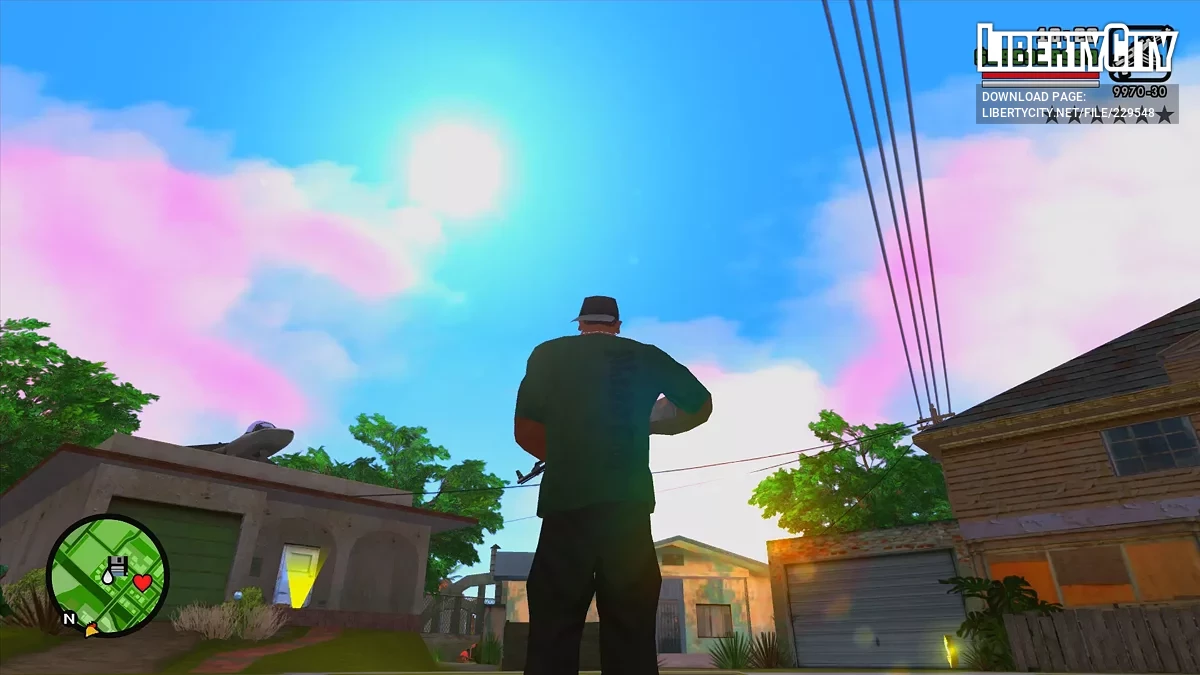 HD Fluffy Clouds / GTA San Andreas