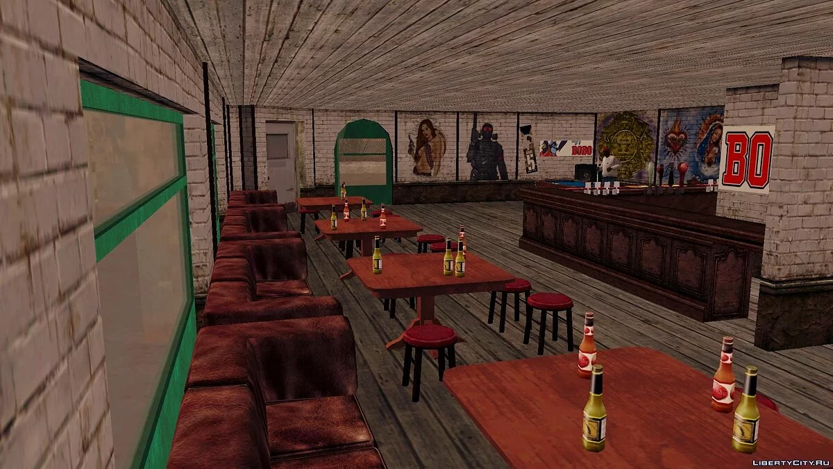 GTA Open San Andreas. Бар 1001 пляшка / GTA San Andreas