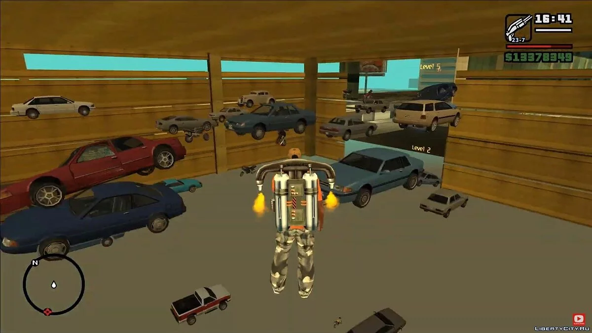 About the Intangible LOD World in GTA San Andreas / GTA San Andreas