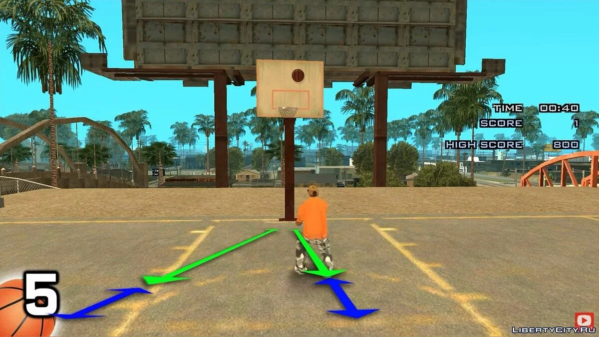 Detail Permainan Basket / GTA San Andreas