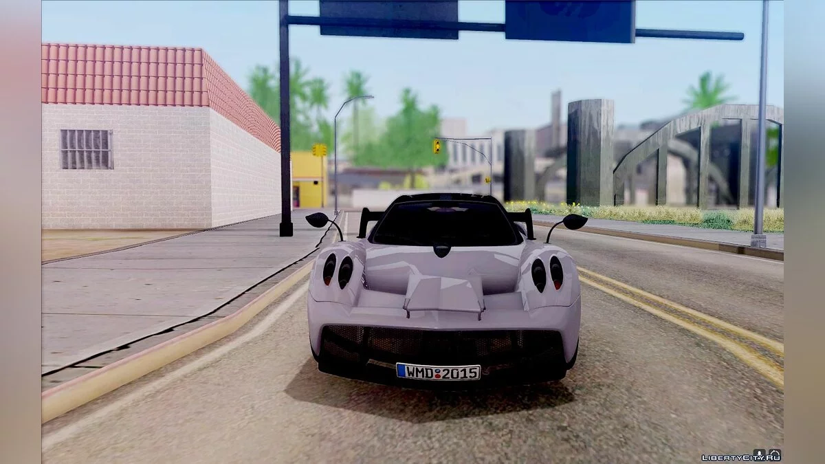 Pagani Huayra SPBG 1.2 V4 / GTA San Andreas