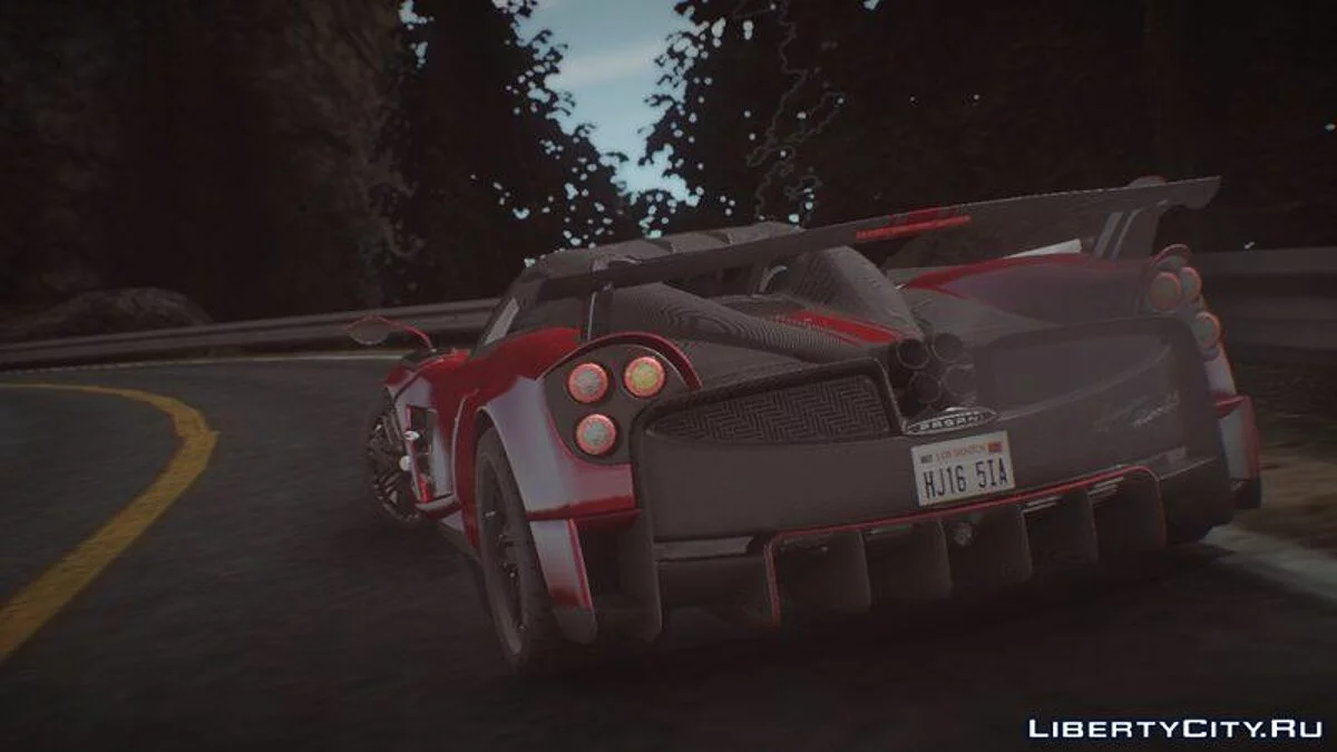 2019 Pagani Huayra BC Roadster / GTA San Andreas