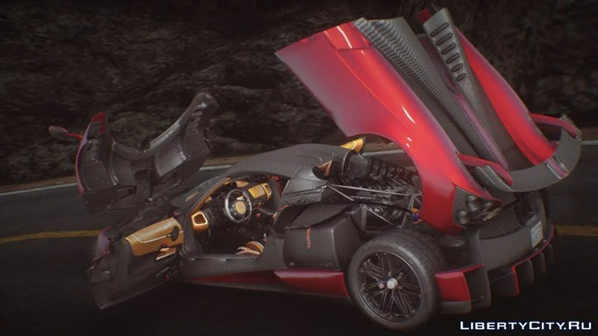 2019 Pagani Huayra BC Roadster / GTA San Andreas