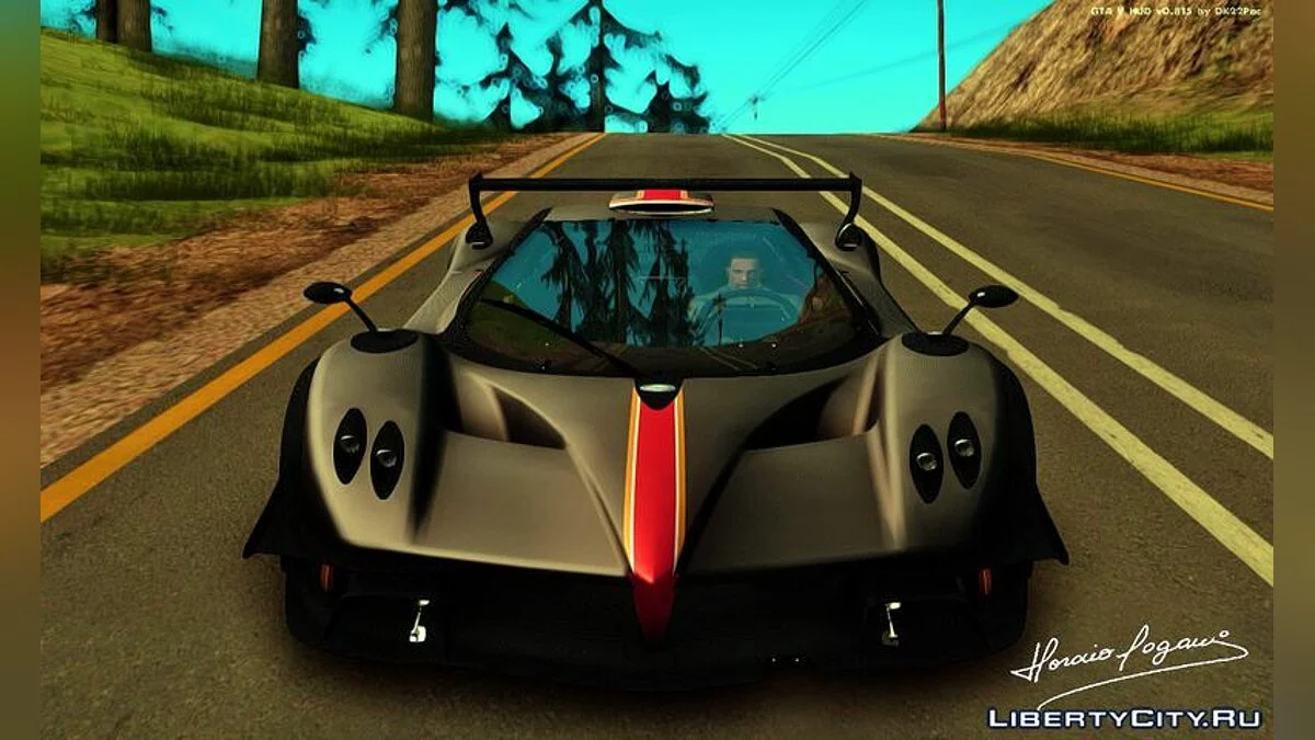 2015 Pagani Zonda Revolucion / GTA San Andreas