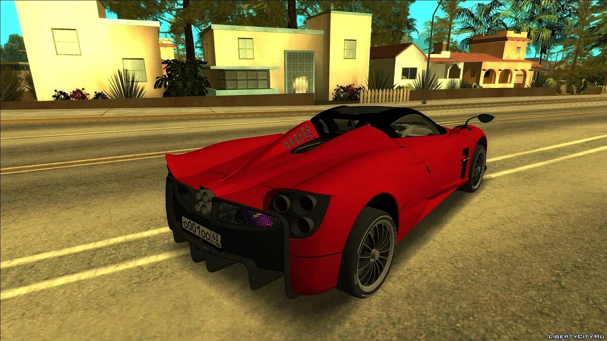 Pagani Huayra Roadster 2017 / GTA San Andreas