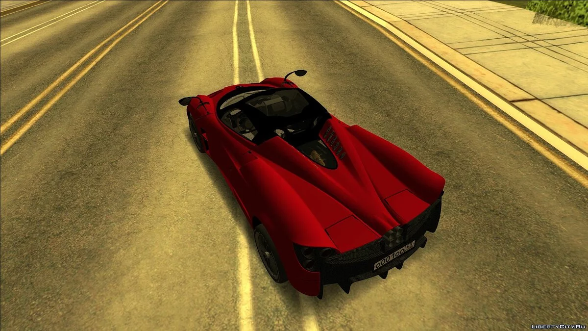 Pagani Huayra Roadster 2017 / GTA San Andreas
