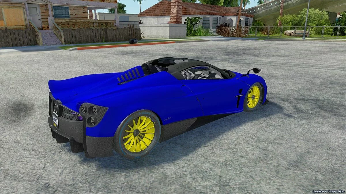 2017 Pagani Huayra Roadster / GTA San Andreas
