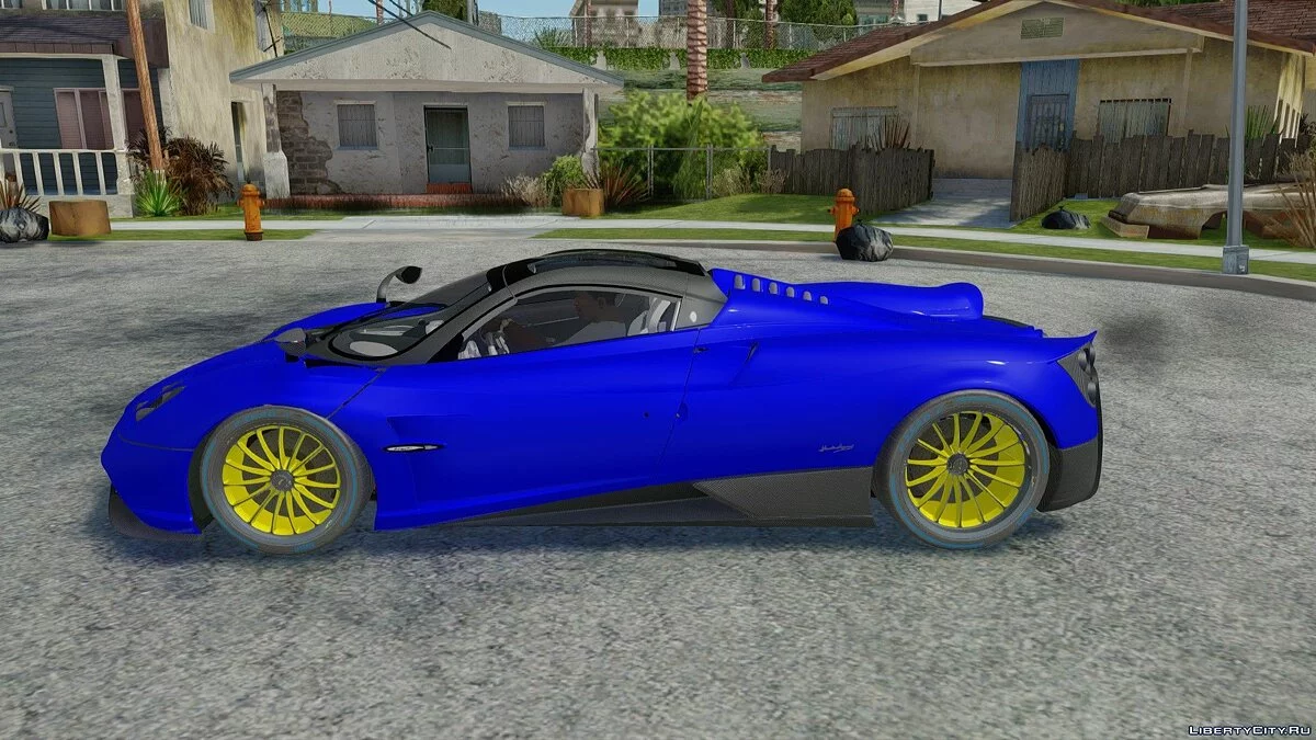 2017 Pagani Huayra Roadster / GTA San Andreas