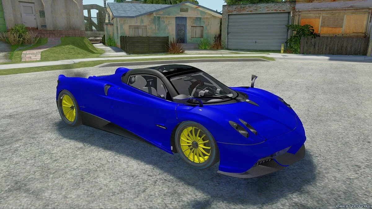 2017 Pagani Huayra Roadster / GTA San Andreas