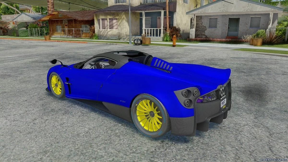 2017 Pagani Huayra Roadster / GTA San Andreas