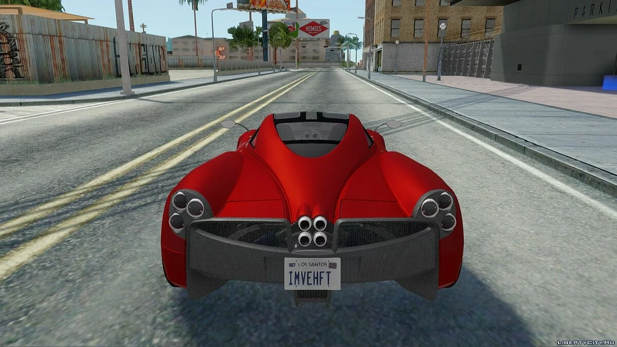 Pagani Huayra TT Edisi Ultimate / GTA San Andreas