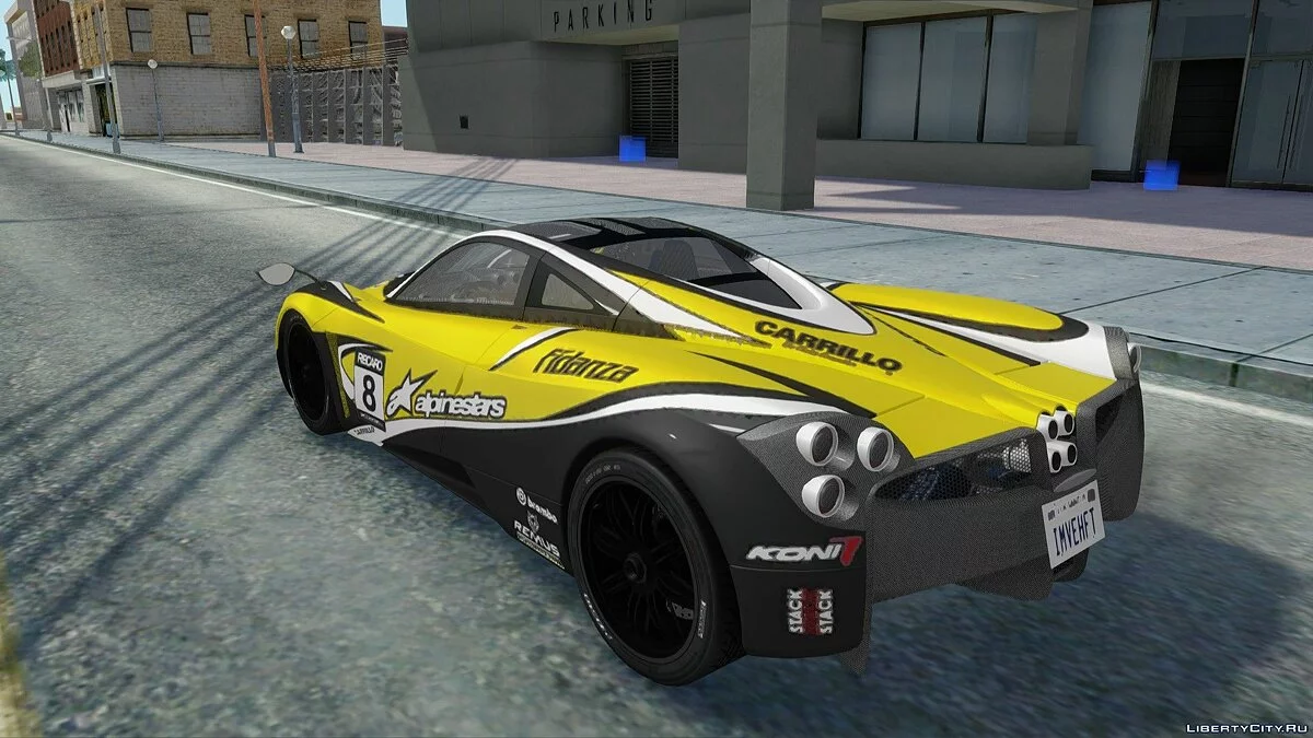 Pagani Huayra TT Edisi Ultimate / GTA San Andreas