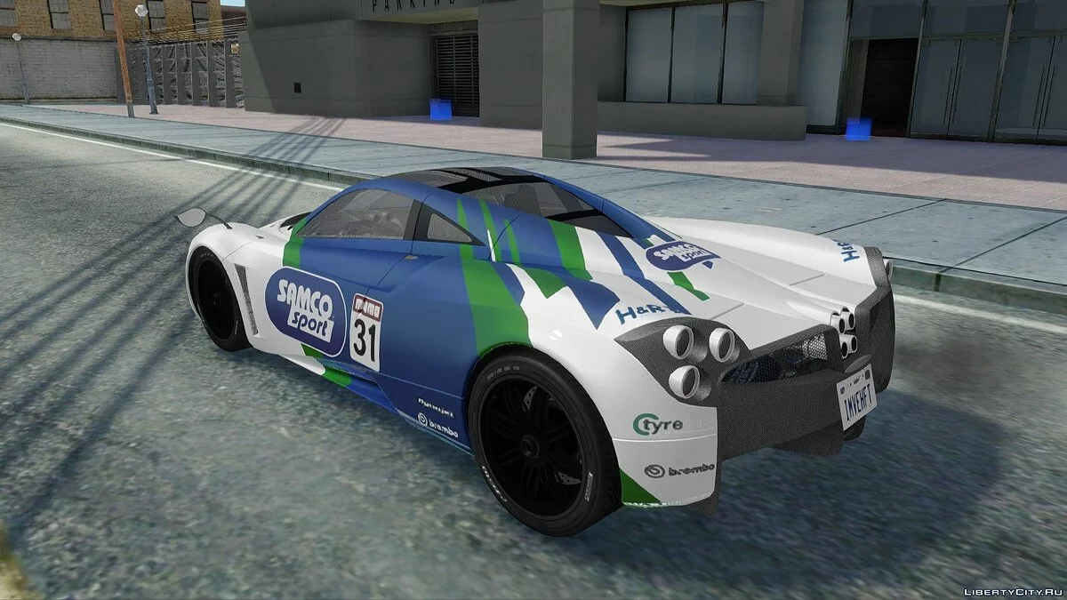 Pagani Huayra TT Edisi Ultimate / GTA San Andreas