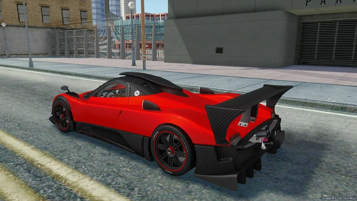 Pagani Zonda R TT Hitam Revel / GTA San Andreas