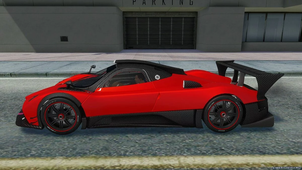 Pagani Zonda R TT Hitam Revel / GTA San Andreas