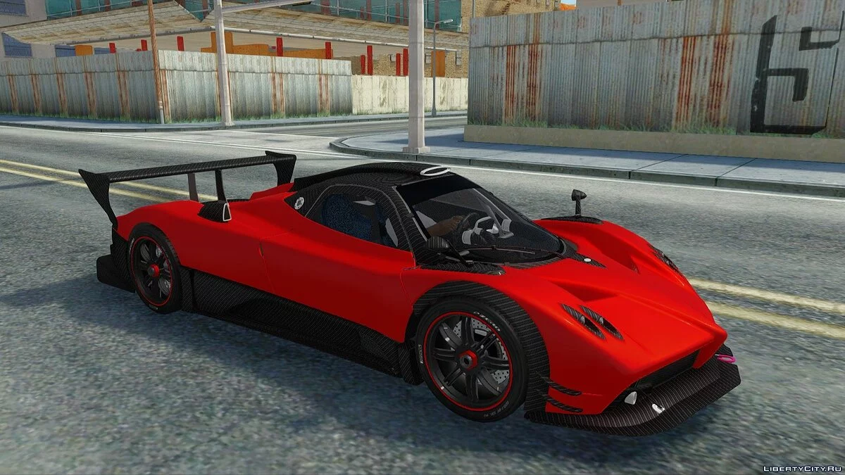 Pagani Zonda R TT Hitam Revel / GTA San Andreas