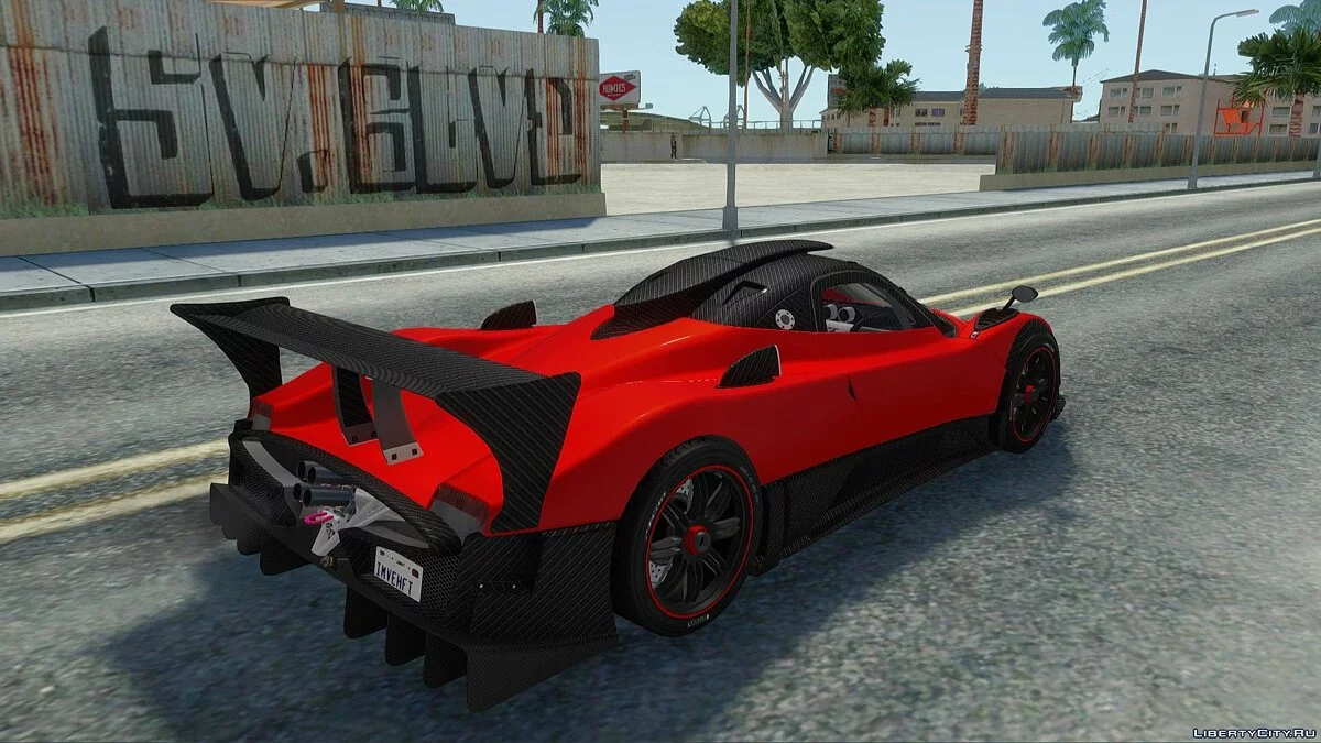 Pagani Zonda R TT Hitam Revel / GTA San Andreas