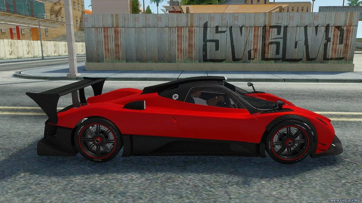 Pagani Zonda R TT Hitam Revel / GTA San Andreas