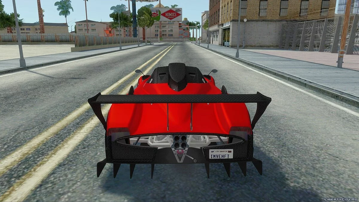 Pagani Zonda R TT Hitam Revel / GTA San Andreas