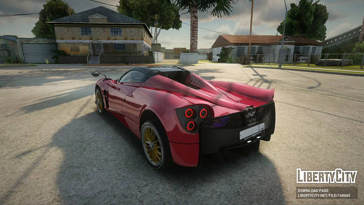 Pagani Huayra + CCD / GTA San Andreas