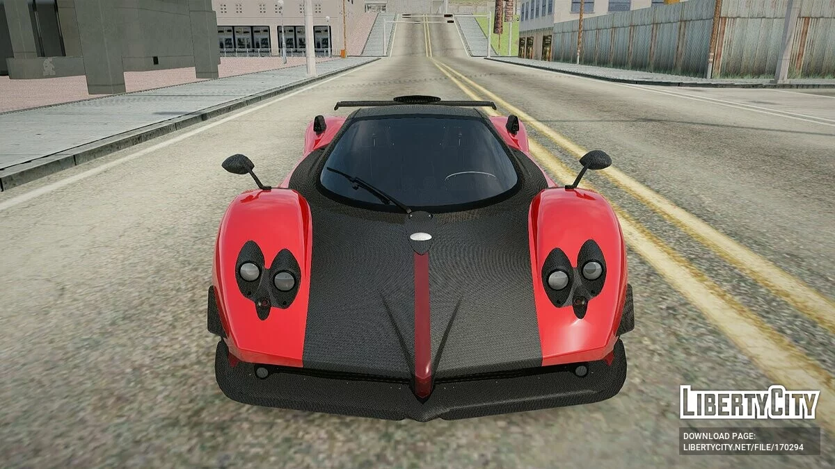 Pagani Zonda / GTA San Andreas