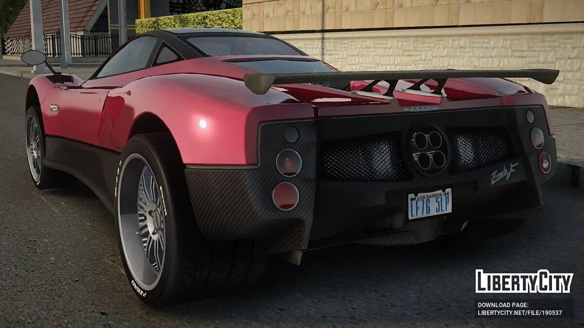 2005 Pagani Zonda F v1.0 / GTA San Andreas