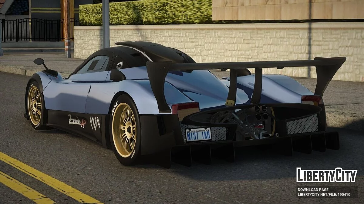 2009 Pagani Zonda R v1.0 / GTA San Andreas