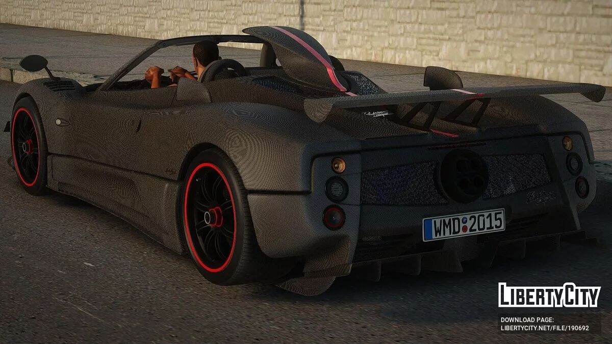 Pagani Zonda Cinque Roadster / GTA San Andreas