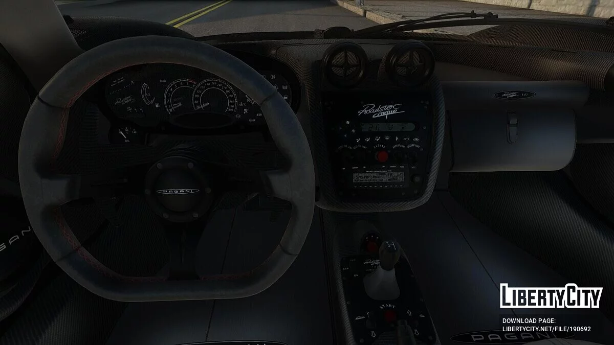 Pagani Zonda Cinque Roadster / GTA San Andreas