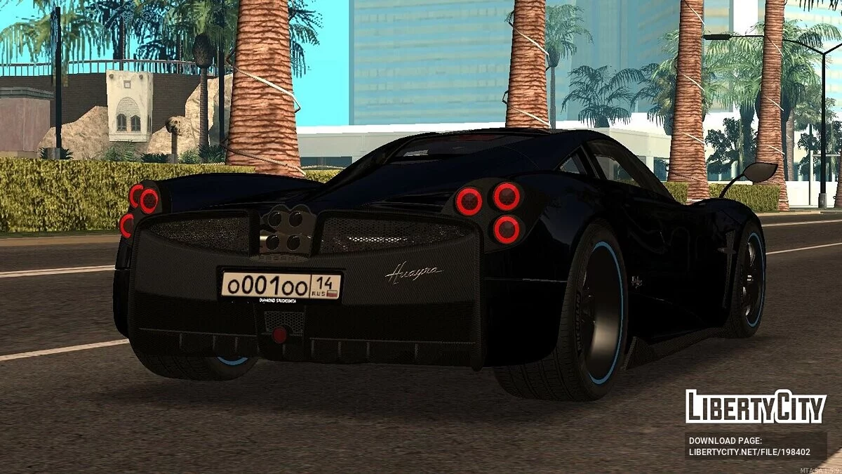 Pagani Huayra + CCD / GTA San Andreas