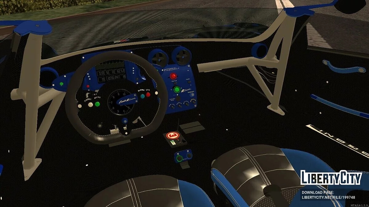 Pagani Zonda R Evolution Barchetta / GTA San Andreas