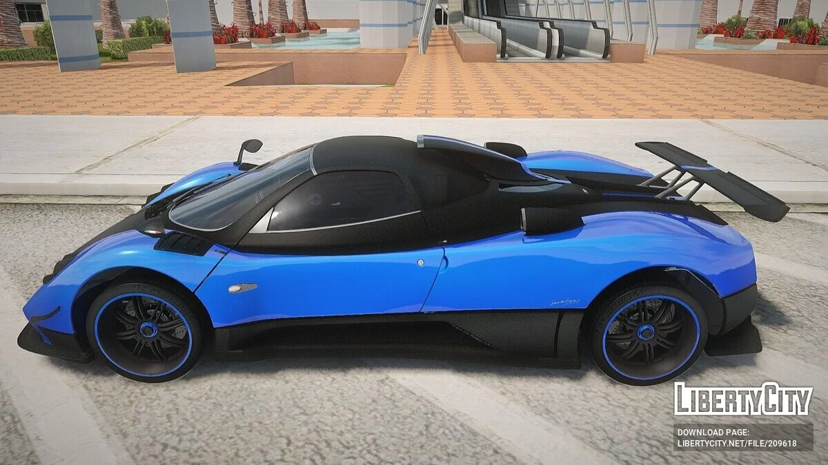 Pagani Zonda Cinque / GTA San Andreas