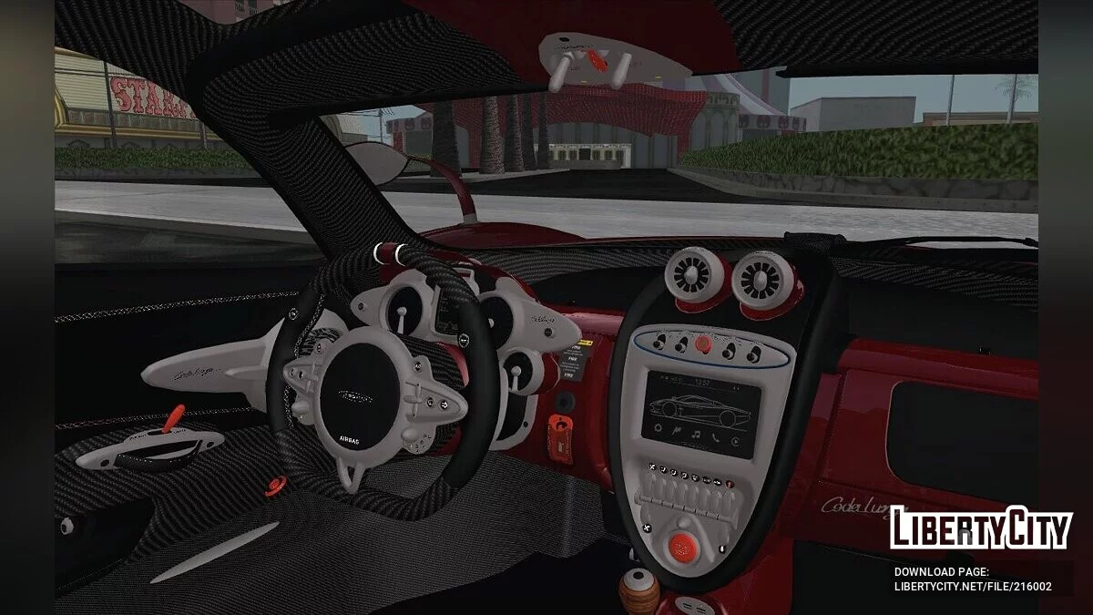 帕加尼 Huayra Codalunga / GTA San Andreas