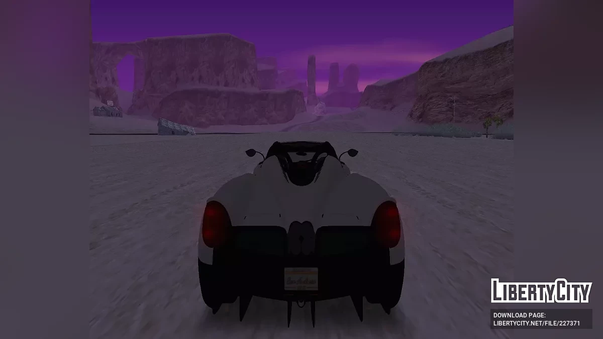 Pagani Huayra Roadster / GTA San Andreas