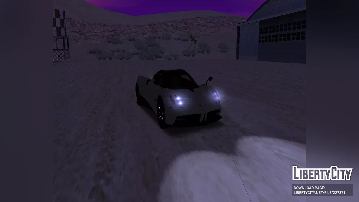 Pagani Huayra Roadster / GTA San Andreas
