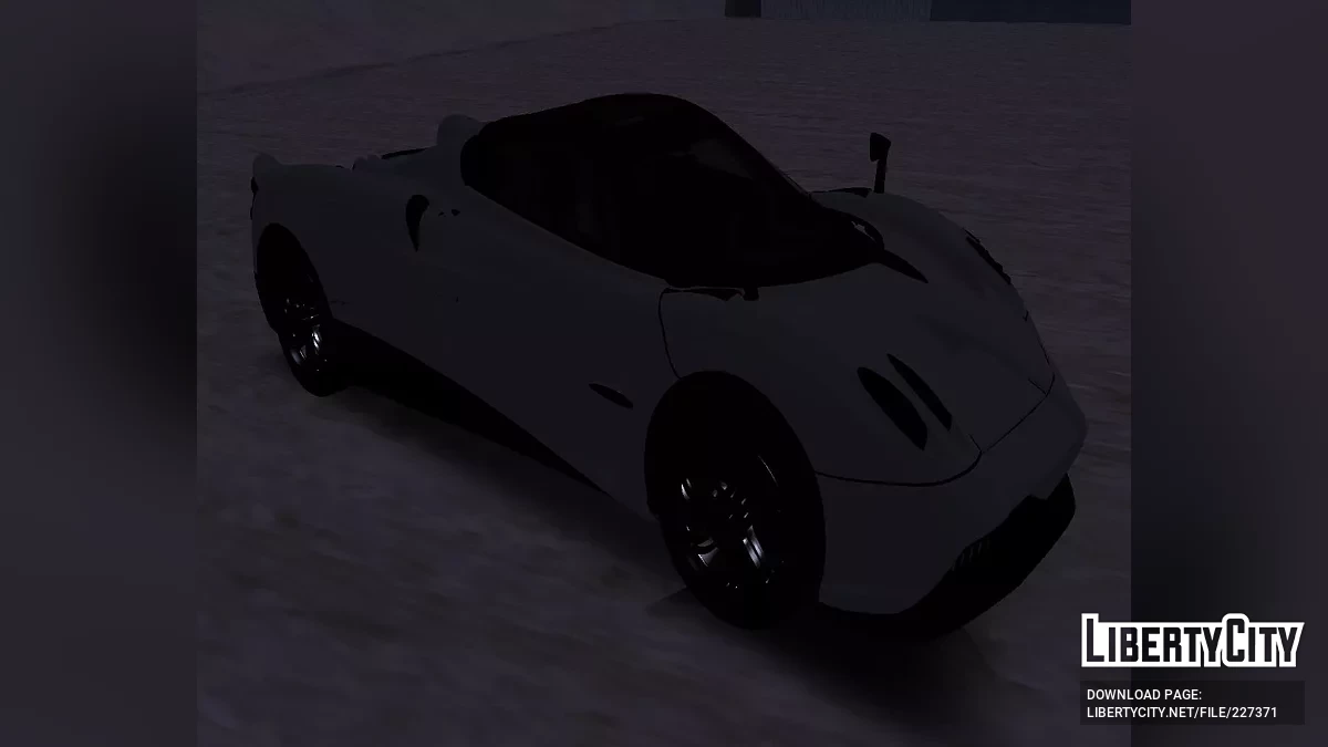 Pagani Huayra Roadster / GTA San Andreas