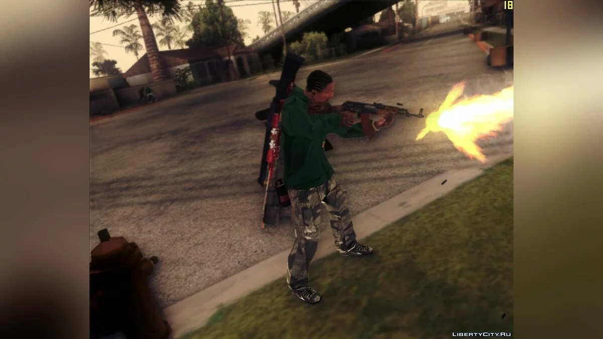 Reality setting of guns v.2 / جي تي إيه سان أندرياس