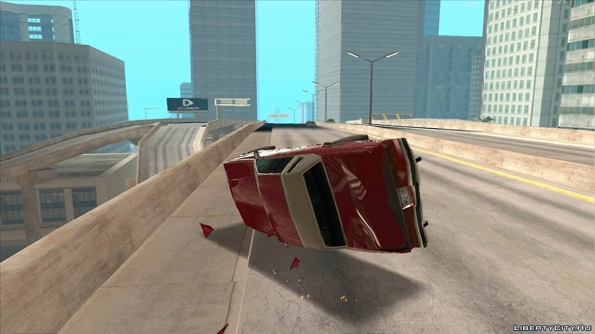 Enhanced Car Crash Physics Fixed / GTA San Andreas