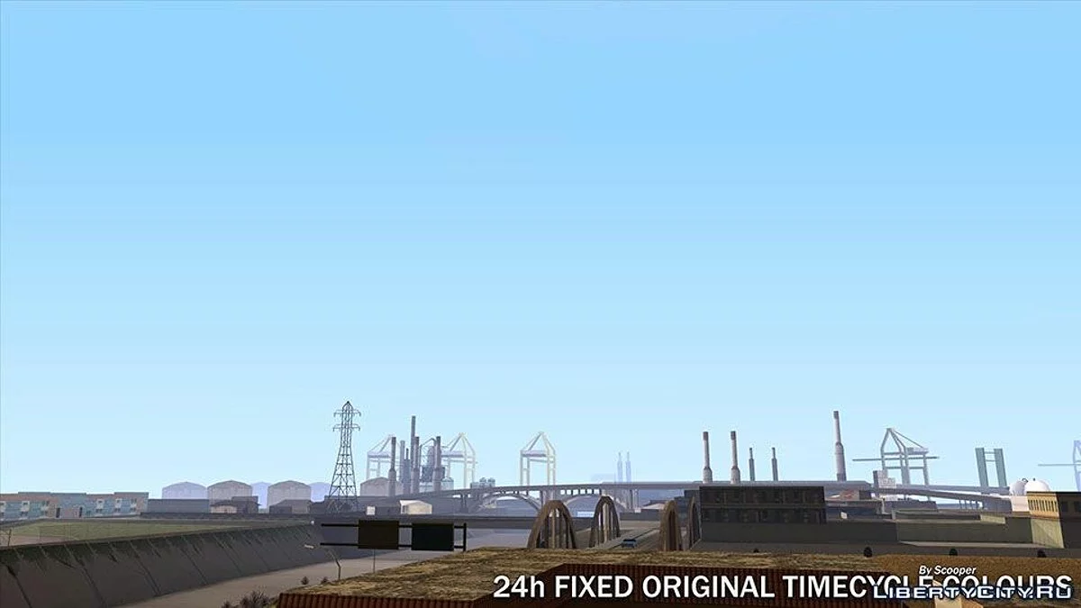 Cores do TimeCycle Original 24h 1.1 / GTA San Andreas