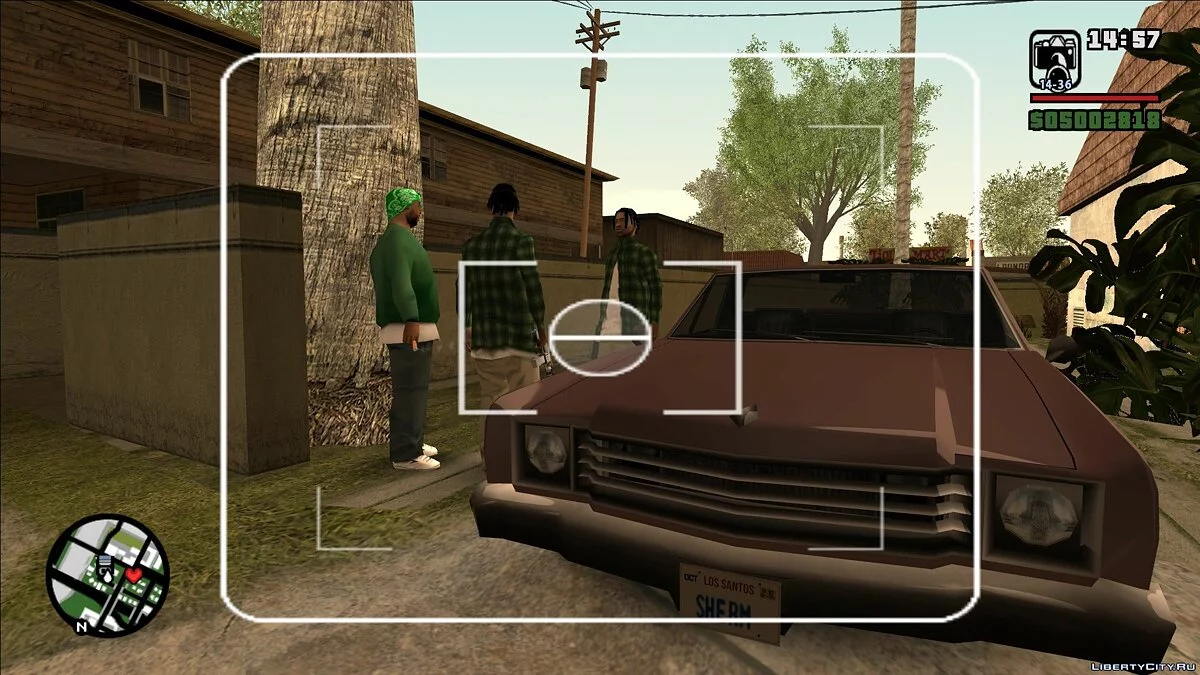 Crouching with Camera Feature / GTA San Andreas