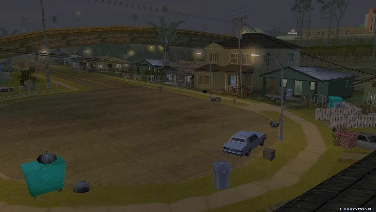 Mapping on Grove Street / GTA San Andreas