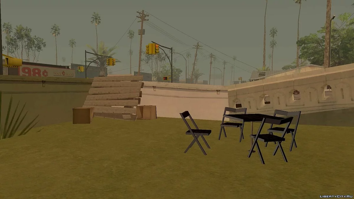 Mapping on Grove Street / GTA San Andreas