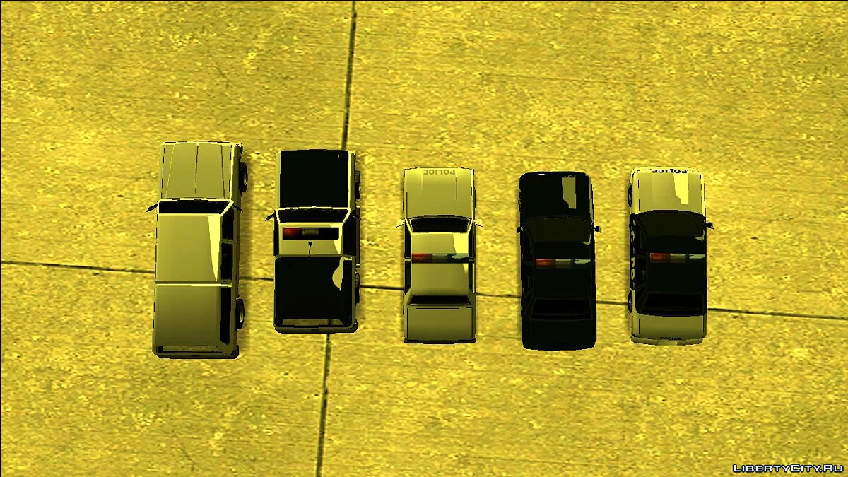 Змінено carcols.dat / GTA San Andreas