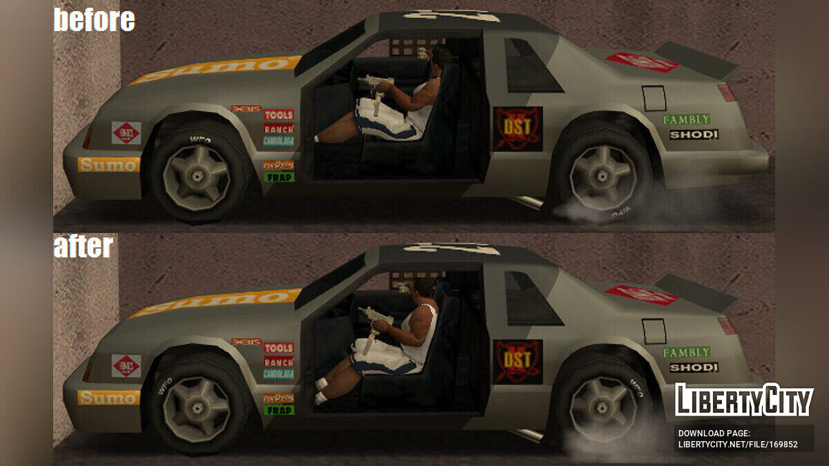 Código do Hotring Racer II do GTA San Andreas 